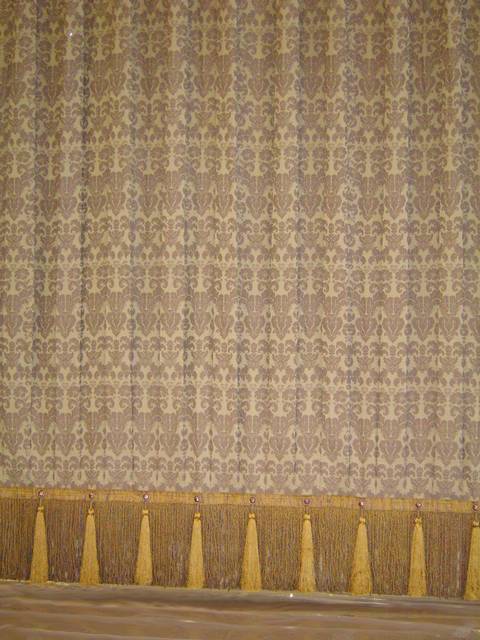 Eugene Oneil drapery curtains fabric sewing