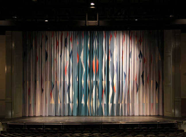 north carolina cary arts center drapery curtains fabric sewing