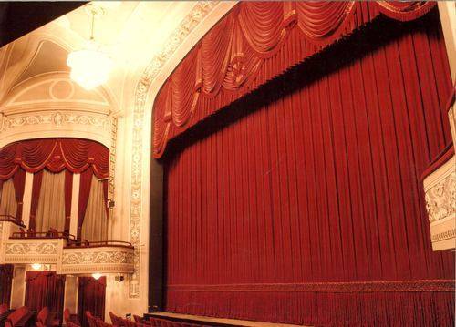 new york schoenfeld theatre drapery curtains fabric sewing