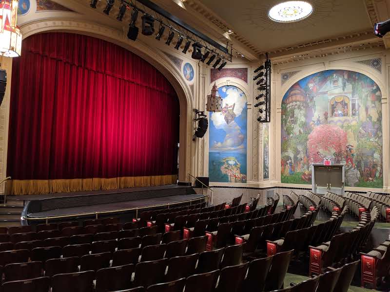 el museo del bario new york theatre fabric curtains rigging sewing drapery curtain track